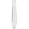 Ekena Millwork Bellingham Architectural Grade PVC Gable Bracket, 60"W x 12 1/2"H x 2"D x 6"F, 5/12 Pitch GBP060X13X0206BEL00 - alternate 3